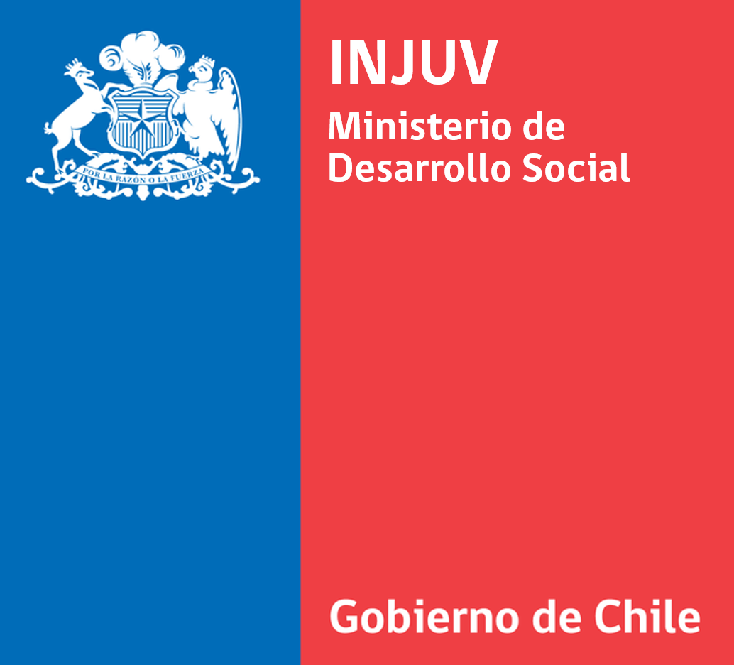 Logo oficial de INJUV — Instituto Nacional de la Juventud